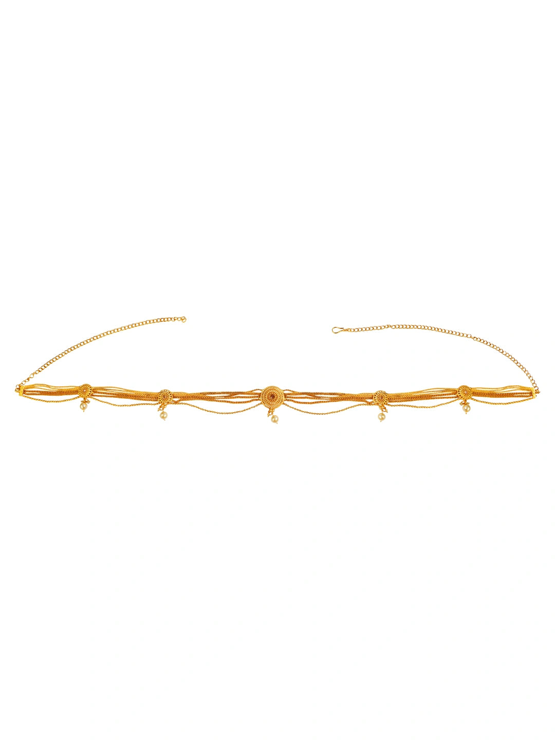 Multistrand Copper Gold Plated Waist Belt